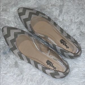 Cute stripe flats